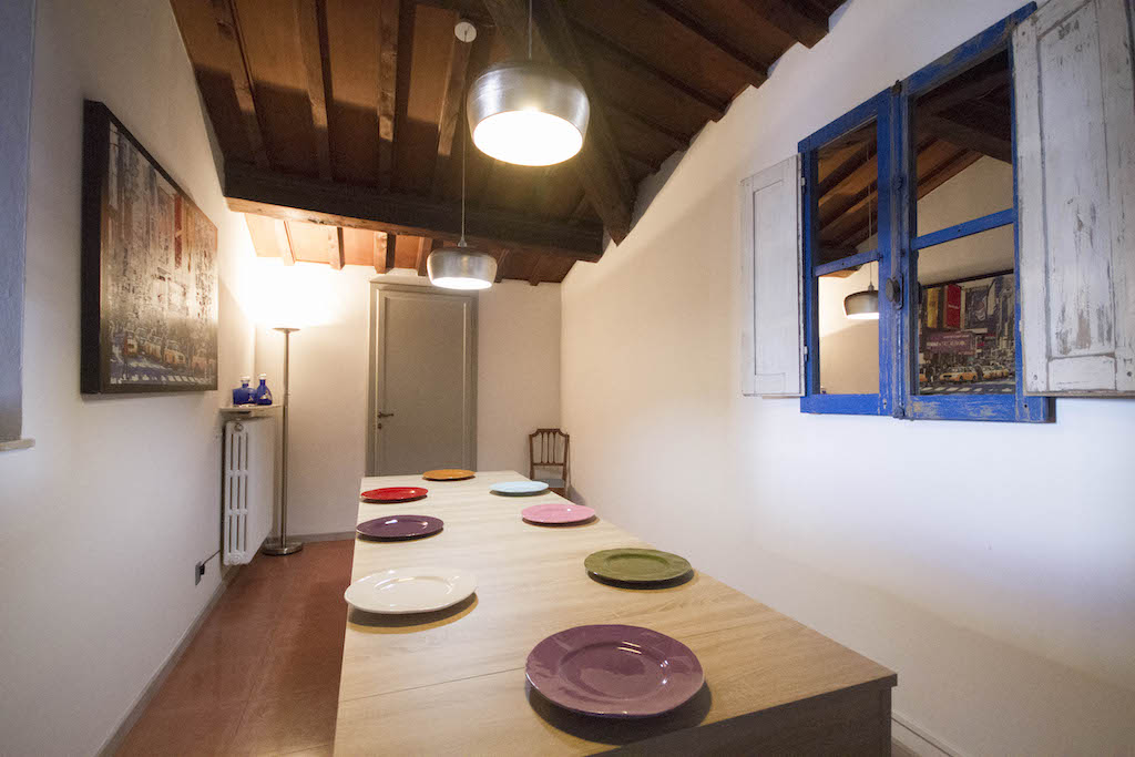 Cooking classes in Florence - table